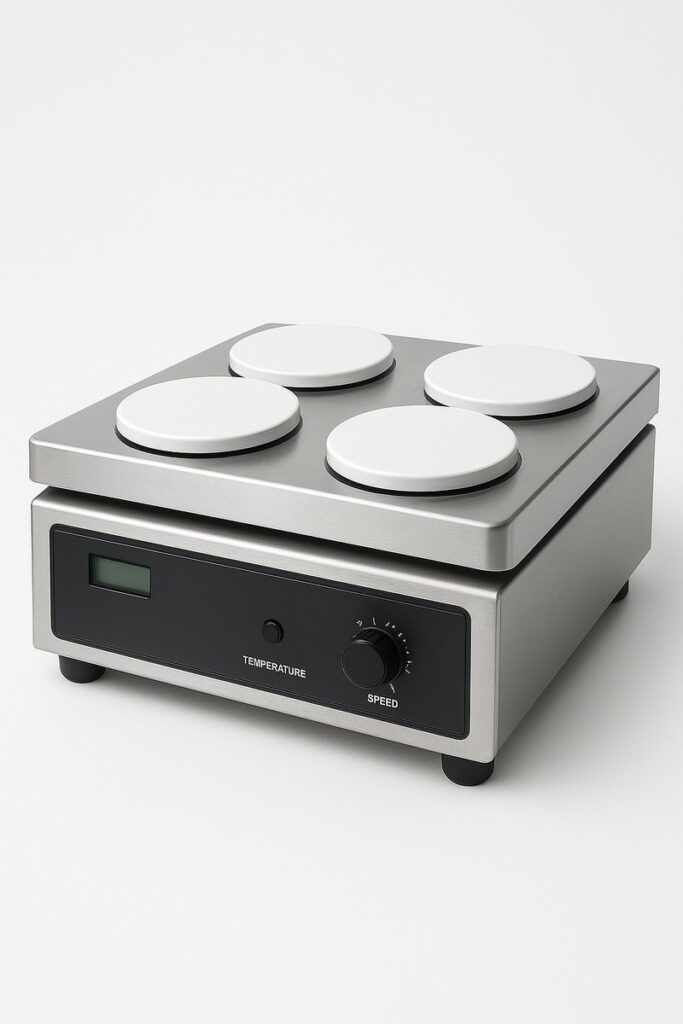 Agitador de cuatro puestos